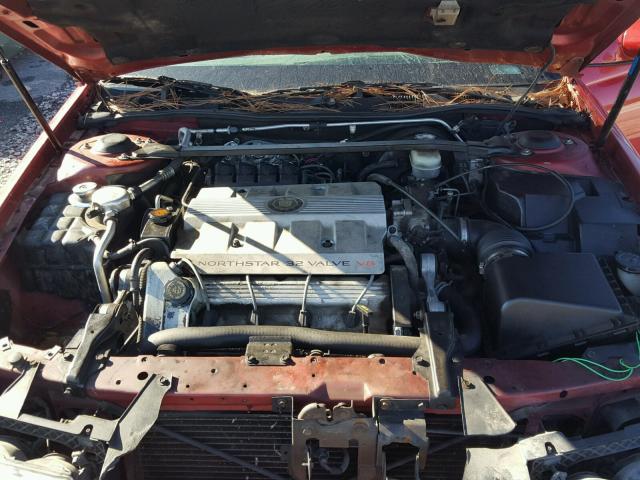 1G6KY5293TU830711 - 1996 CADILLAC SEVILLE ST RED photo 7