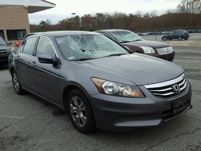 1HGCP2F61CA028714 - 2012 HONDA ACCORD SE GRAY photo 1