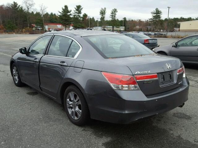 1HGCP2F61CA028714 - 2012 HONDA ACCORD SE GRAY photo 3