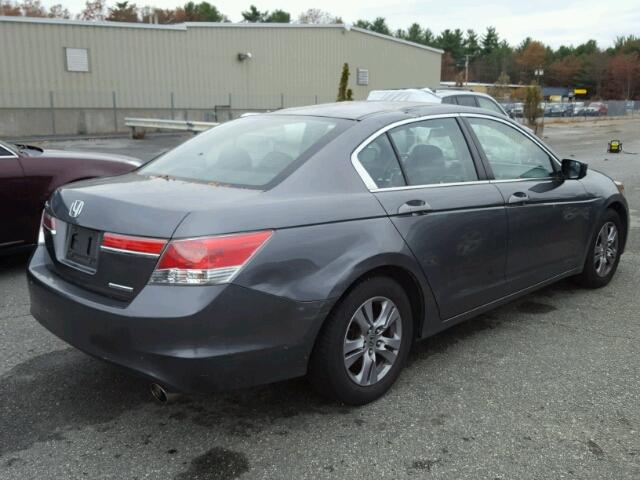 1HGCP2F61CA028714 - 2012 HONDA ACCORD SE GRAY photo 4