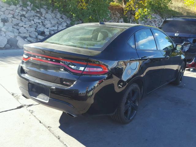 1C3CDFBB3ED799876 - 2014 DODGE DART SXT BLACK photo 4