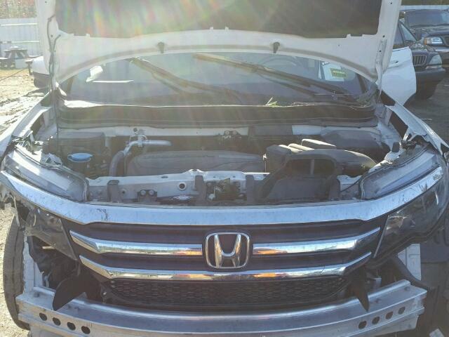 5FNYF6H33GB026624 - 2016 HONDA PILOT EX WHITE photo 7