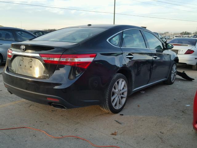 4T1BK1EB1DU023364 - 2013 TOYOTA AVALON BAS BLACK photo 4