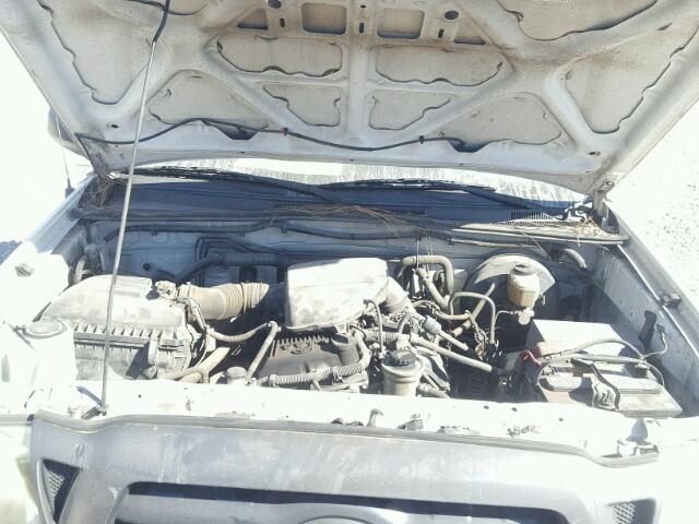 5TENX22N68Z532726 - 2008 TOYOTA TACOMA WHITE photo 7