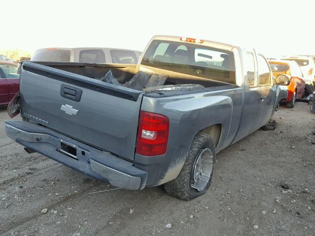 1GCEC19C07Z546528 - 2007 CHEVROLET SILVERADO GRAY photo 4