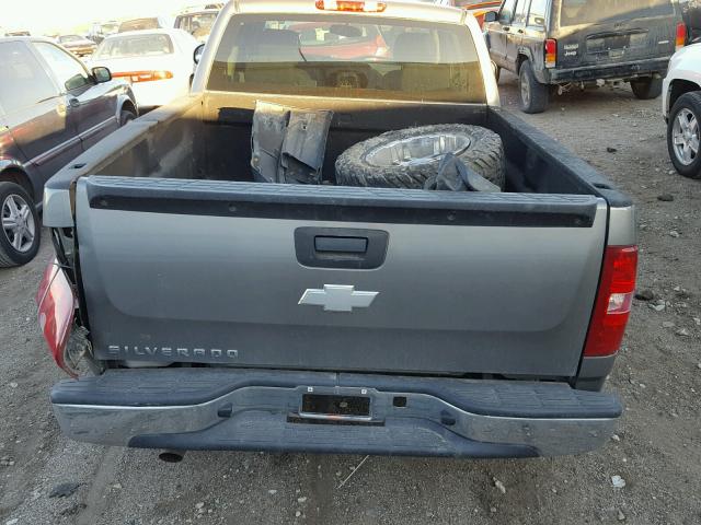 1GCEC19C07Z546528 - 2007 CHEVROLET SILVERADO GRAY photo 6