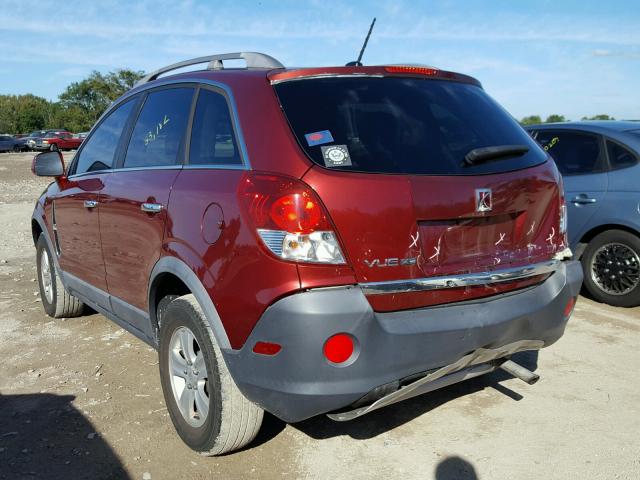3GSCL33P88S690717 - 2008 SATURN VUE XE RED photo 3