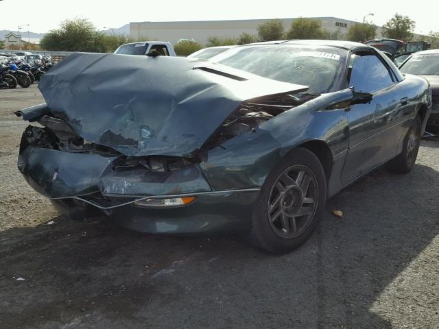 2G1FP22S5R2104665 - 1994 CHEVROLET CAMARO GREEN photo 2