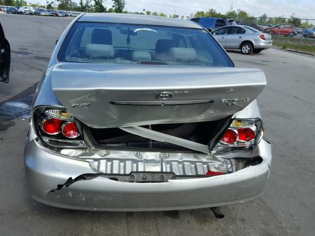 4T1BE32K65U529023 - 2005 TOYOTA CAMRY LE SILVER photo 9