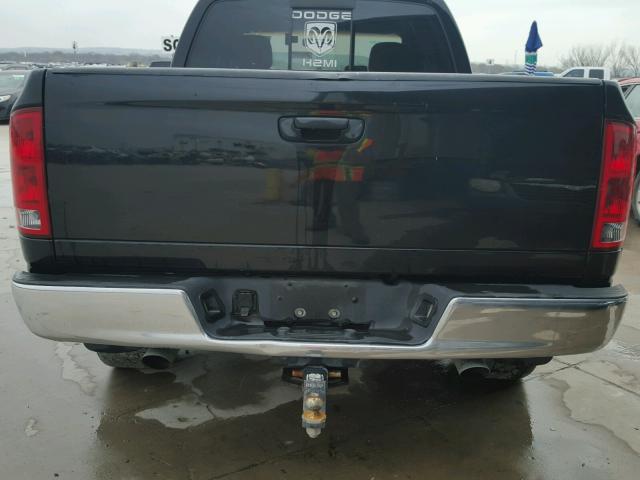 1D7HU18D55J564304 - 2005 DODGE RAM 1500 S BLACK photo 9