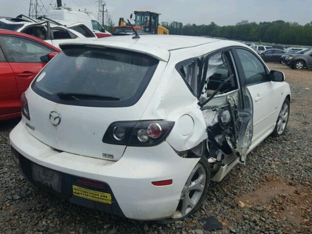 JM1BK343091207987 - 2009 MAZDA 3 S WHITE photo 4