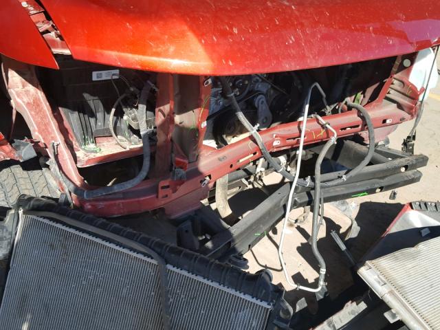 1GCGSCE37G1229812 - 2016 CHEVROLET COLORADO L RED photo 9