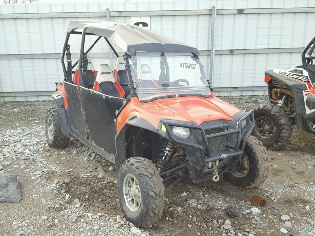 4XAXE76A7DB603490 - 2013 POLARIS RZR 4 800 RED photo 1