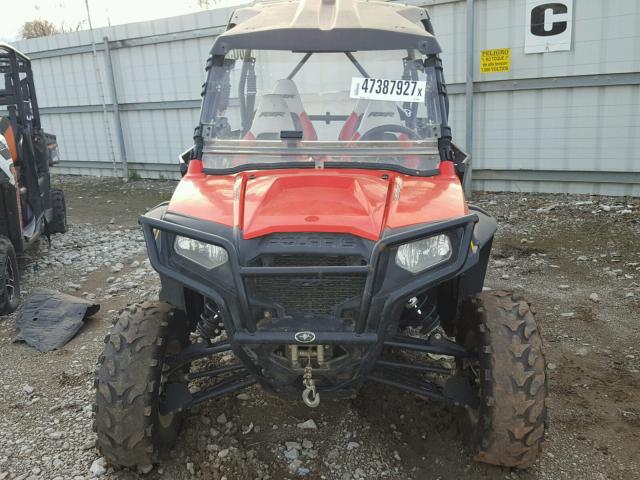 4XAXE76A7DB603490 - 2013 POLARIS RZR 4 800 RED photo 9