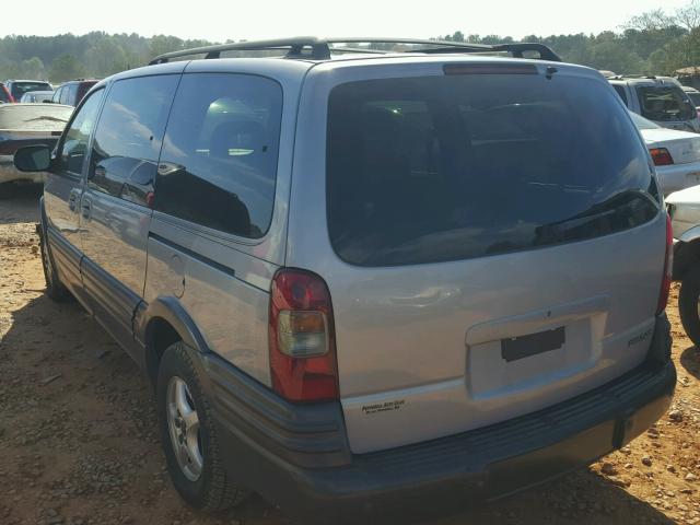 1GMDX03E71D318210 - 2001 PONTIAC MONTANA SILVER photo 3