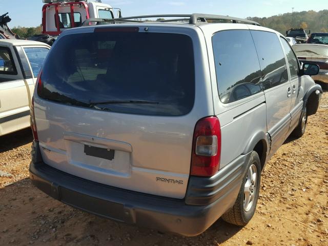 1GMDX03E71D318210 - 2001 PONTIAC MONTANA SILVER photo 4