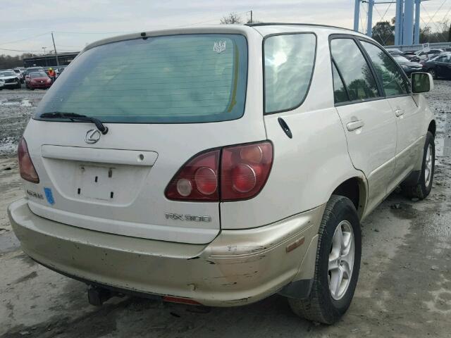 JT6HF10U8X0074956 - 1999 LEXUS RX 300 TWO TONE photo 4