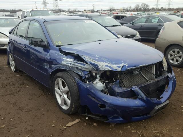 1YVHP84C455M30720 - 2005 MAZDA 6 I BLUE photo 1