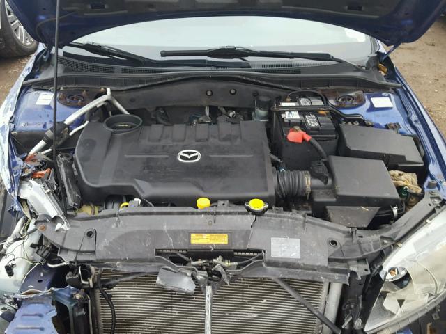 1YVHP84C455M30720 - 2005 MAZDA 6 I Կապույտ լուսանկար 7