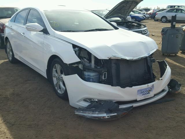 5NPEC4AC7BH118596 - 2011 HYUNDAI SONATA SE WHITE photo 1