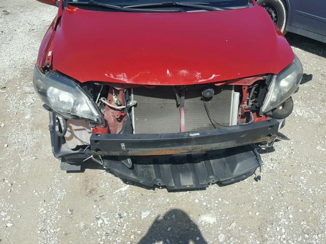 1NXBE40EX9Z104803 - 2009 TOYOTA COROLLA XR 红色 照片 9