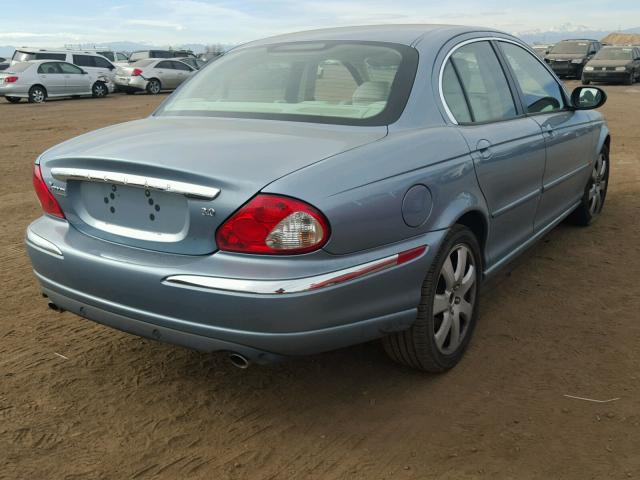 SAJWA51A75WE61362 - 2005 JAGUAR X-TYPE 3.0 BLUE photo 4