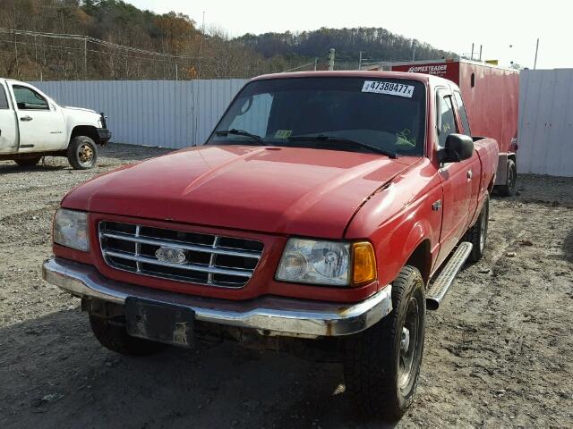 1FTZR15E53TA36079 - 2003 FORD RANGER SUP RED photo 2