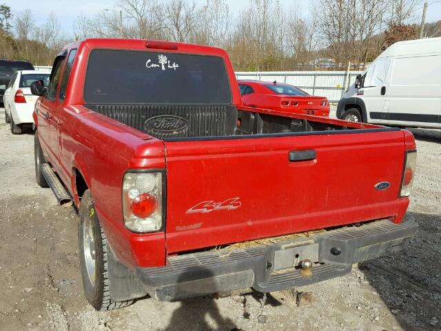 1FTZR15E53TA36079 - 2003 FORD RANGER SUP RED photo 3