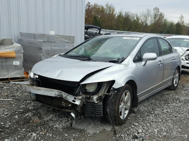 1HGFA16847L025200 - 2007 HONDA CIVIC EX SILVER photo 2