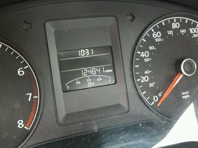 3VW1K7AJXEM443238 - 2014 VOLKSWAGEN JETTA BASE GRAY photo 8