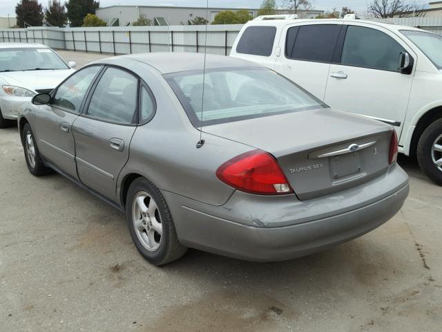 1FAFP55U72G275430 - 2002 FORD TAURUS SES GRAY photo 3