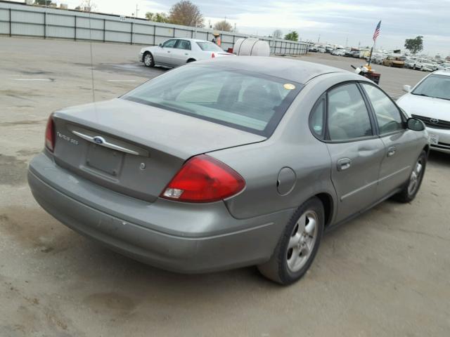 1FAFP55U72G275430 - 2002 FORD TAURUS SES GRAY photo 4