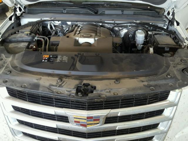 1GYS4JKJ7GR333336 - 2016 CADILLAC ESCALADE E WHITE photo 7