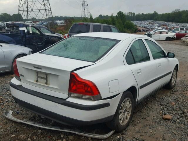 YV1RS61T442361958 - 2004 VOLVO S60 თეთრი ფოტო 4