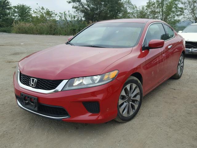 1HGCT1B31DA009471 - 2013 HONDA ACCORD LX- RED photo 2