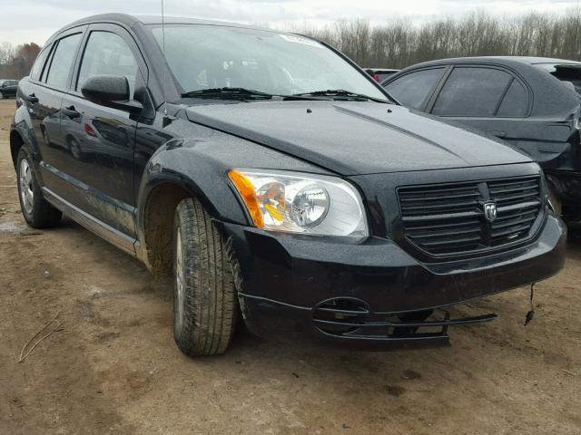 1B3HB28B48D541525 - 2008 DODGE CALIBER BLACK photo 1