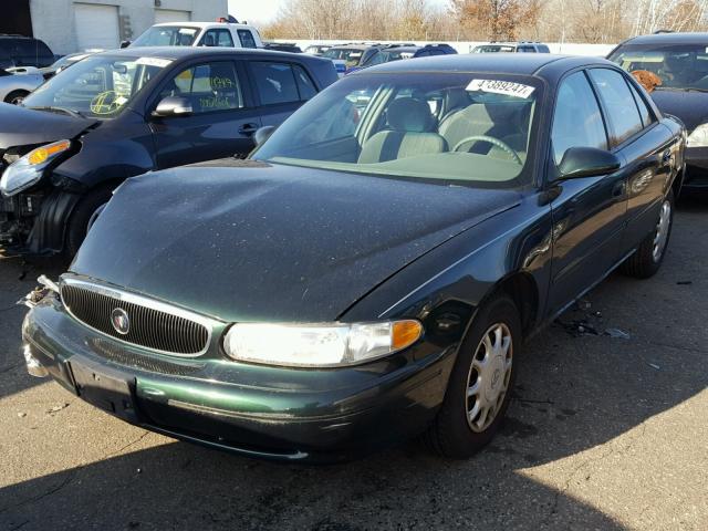 2G4WS52J731188947 - 2003 BUICK CENTURY CU GREEN photo 2