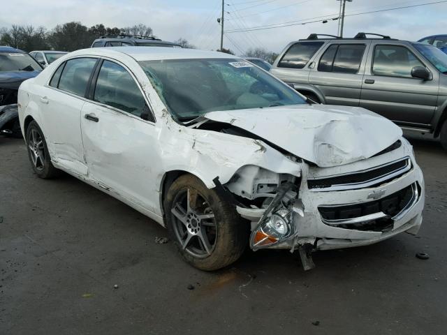 1G1ZB5E10BF253425 - 2011 CHEVROLET MALIBU LS WHITE photo 1