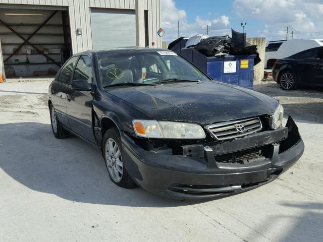4T1BF28K21U125029 - 2001 TOYOTA CAMRY LE შავი ფოტო 1