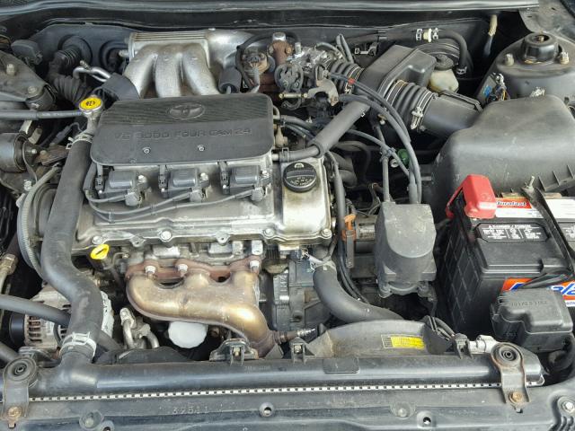 4T1BF28K21U125029 - 2001 TOYOTA CAMRY LE შავი ფოტო 7