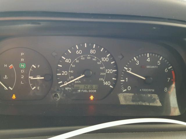 4T1BF28K21U125029 - 2001 TOYOTA CAMRY LE შავი ფოტო 8