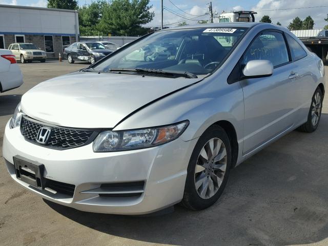 2HGFG12919H507796 - 2009 HONDA CIVIC EXL 银色 照片 2