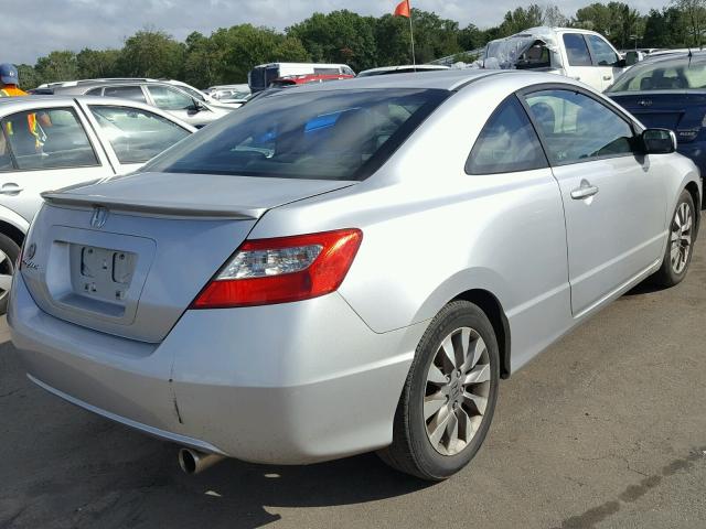 2HGFG12919H507796 - 2009 HONDA CIVIC EXL 银色 照片 4