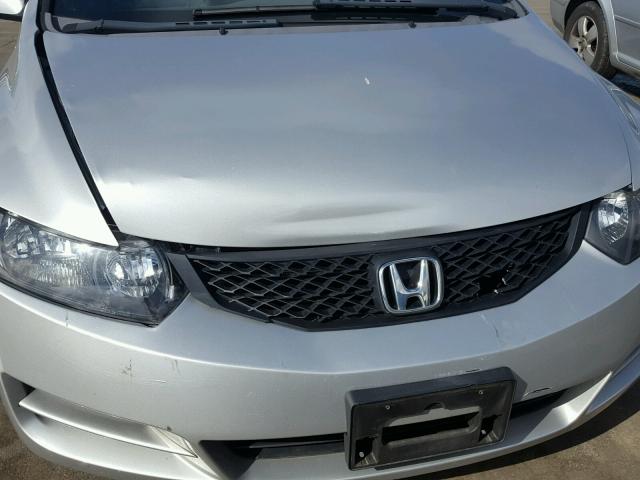 2HGFG12919H507796 - 2009 HONDA CIVIC EXL 银色 照片 9