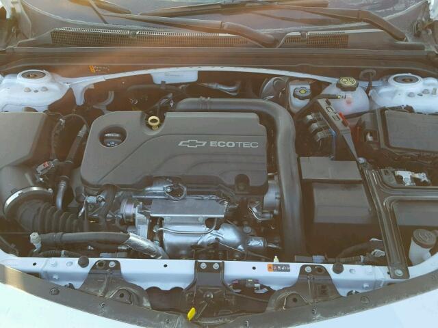 1G1ZE5ST2HF187577 - 2017 CHEVROLET MALIBU LT WHITE photo 7