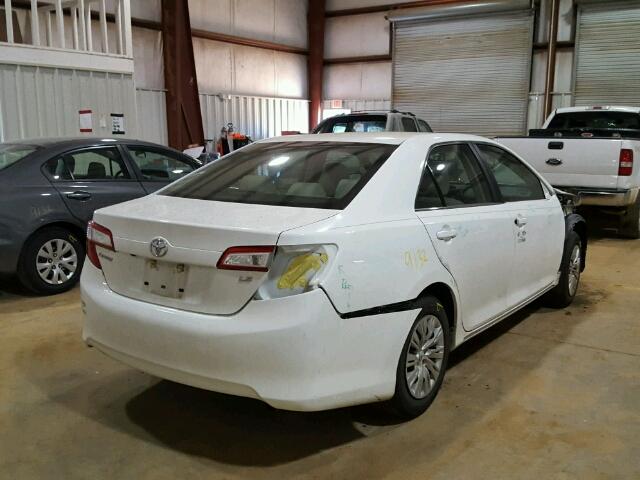 4T4BF1FK4ER389586 - 2014 TOYOTA CAMRY WHITE photo 4