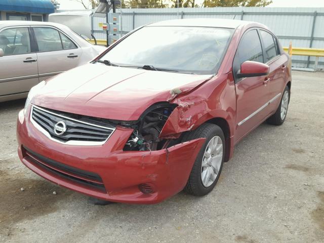 3N1AB6AP0CL698066 - 2012 NISSAN SENTRA 2.0 RED photo 2