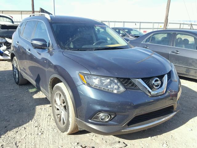 5N1AT2MT5EC852292 - 2014 NISSAN ROGUE S GREEN photo 1