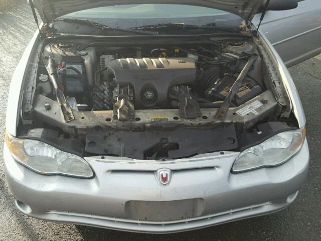 2G1WX12K039185311 - 2003 CHEVROLET MONTE CARL SILVER photo 7