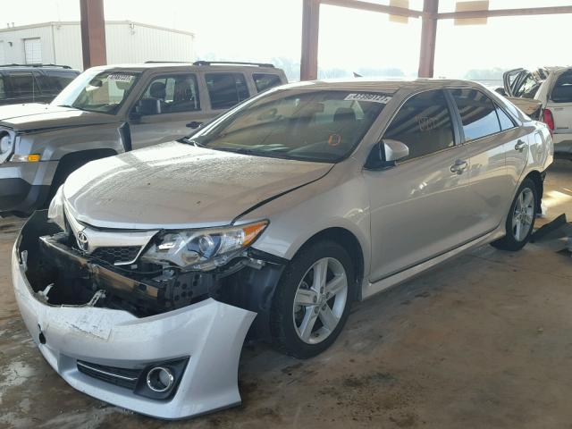 4T1BF1FK4CU156279 - 2012 TOYOTA CAMRY BASE SILVER photo 2